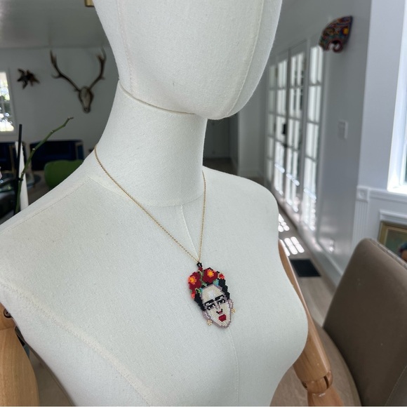 Frida Kahlo Necklace - Picture 2 of 10